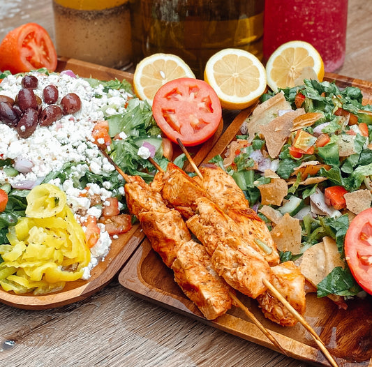 Chicken Kabob Buffet Feast